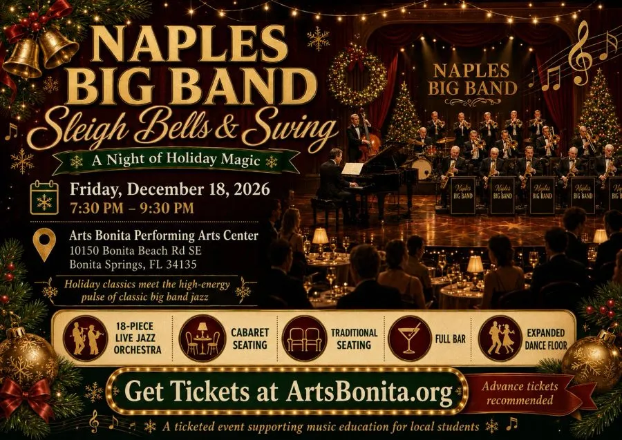 Sleigh Bells & Swing: A Night of Holiday Magic w/Naples Big Band