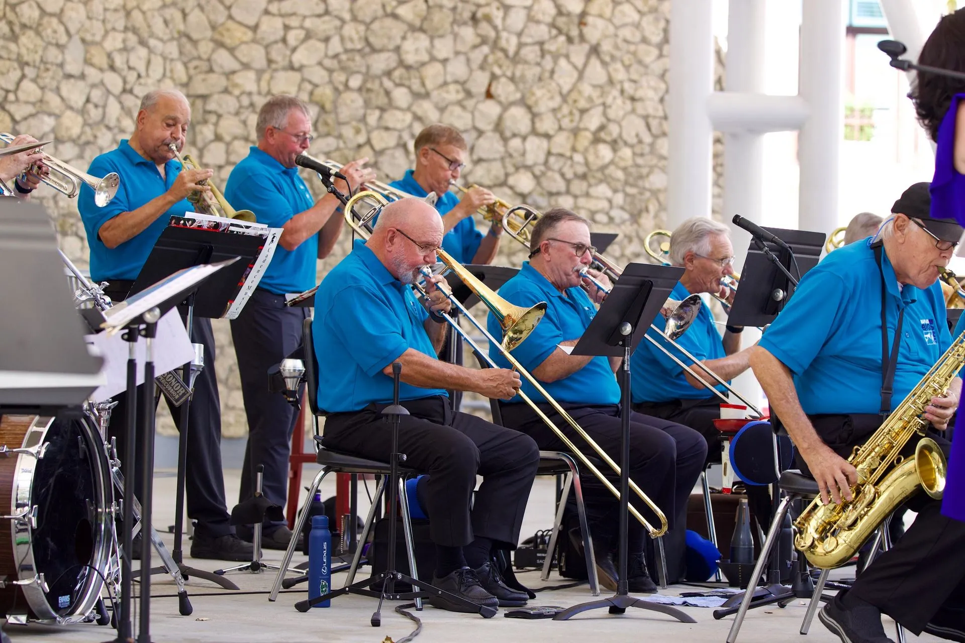 Naples Big Band performing together